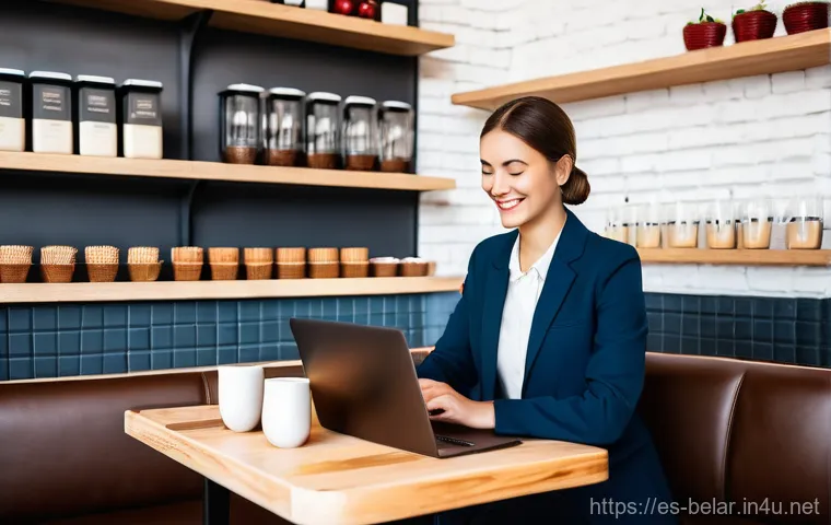벨라루스에서 핫플레이스 카페 소개 - **Prompt for the Art of Specialty Coffee Preparation:**
    A detailed, close-up shot focusing on th...