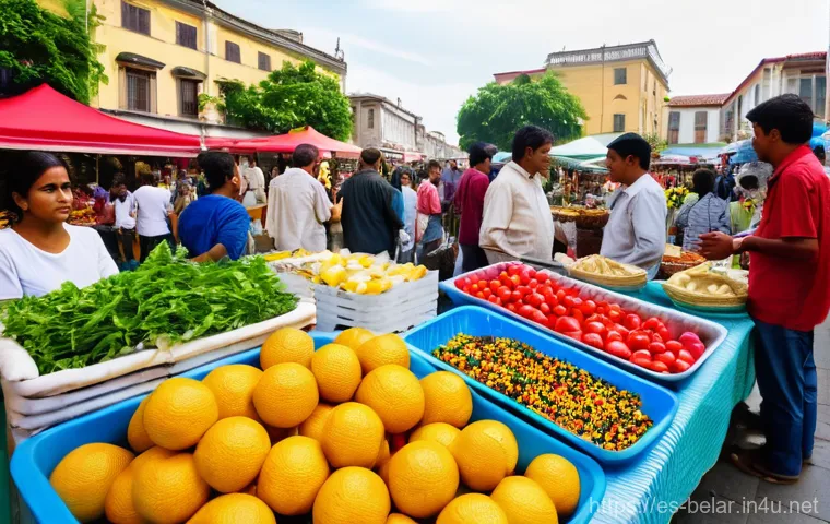 벨라루스에서 사업 시작하기 - **Prompt 1: Futuristic Collaborative Workspace**
    A bright, modern, open-plan office space bathed...