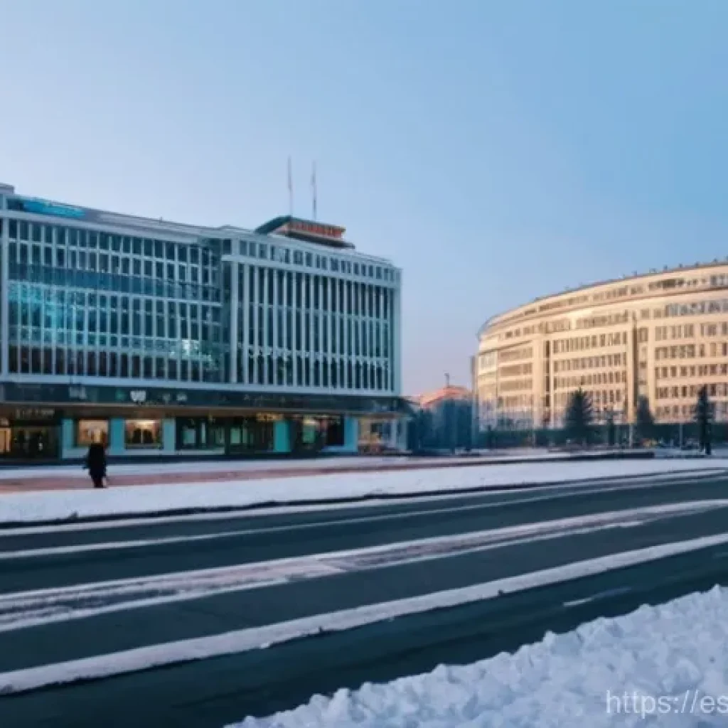 벨라루스 내 정치 시위 역사 - **Prompt 1: The Dawn of Independence and Shifting Tides**
    "A panoramic view of a bustling city s...